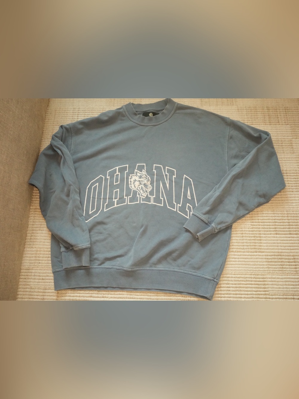 Ohana Blue Crewneck Sweatshirt
